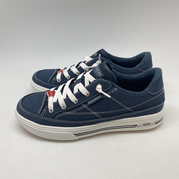 Skechers Sneakers Womens 8.5 Arch Fit Arcade Arcata SN177195W Casual Shoes New - Picture 3 of 10